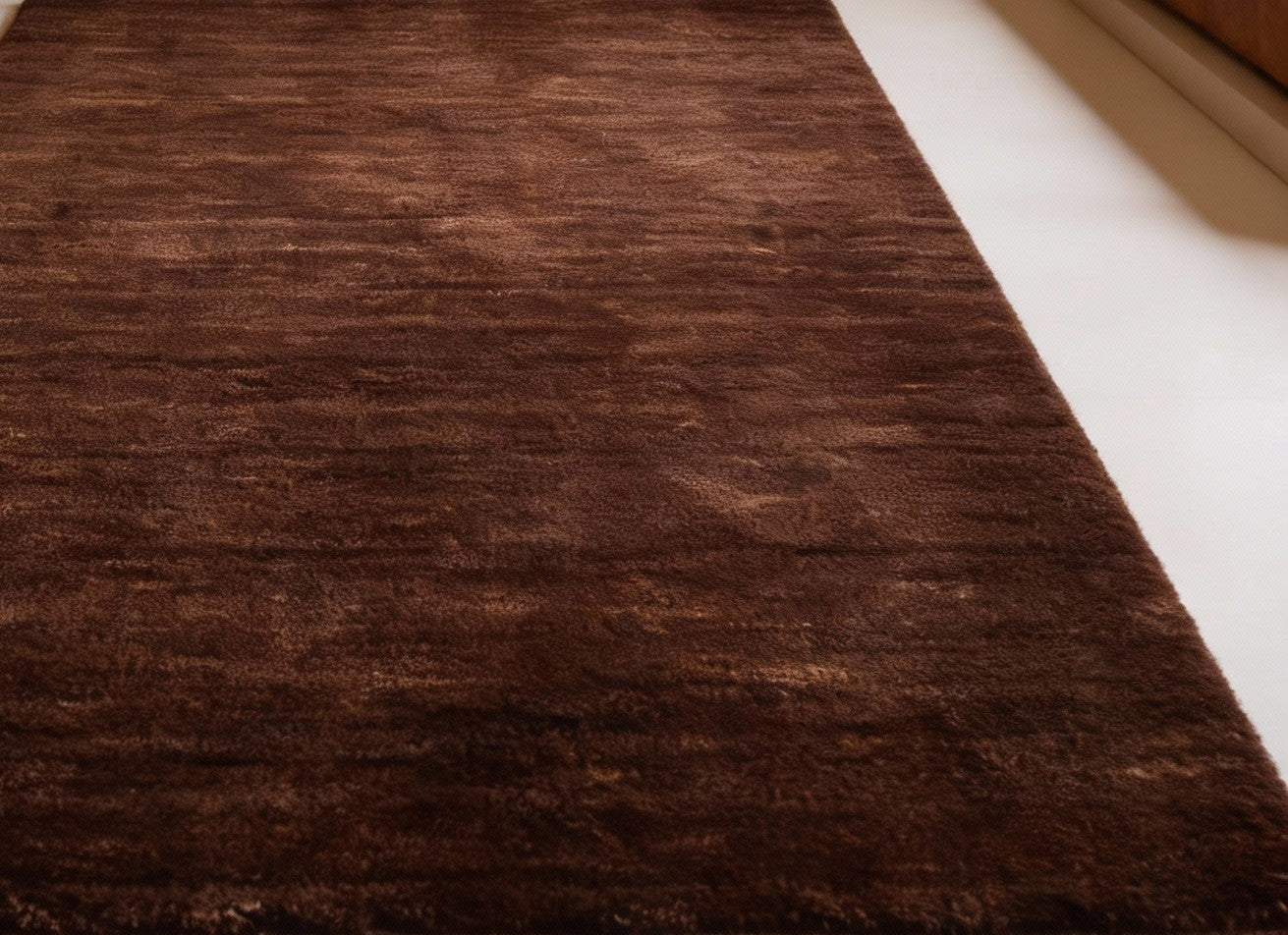 Rugowl Soild Cream Plain Area Rug